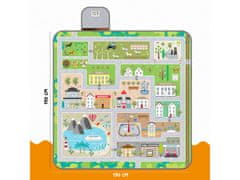 Perletti Otroška odeja za piknik Perletti Travel - Avto steza, 150x150cm, 13151