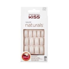 KISS Naravni nohti, primerni za barvanje 65996 Salon Naturals (nohti) 28 kosov