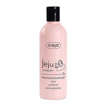 Ziaja Beli gel za kopanje in prhanje Jeju 300 ml