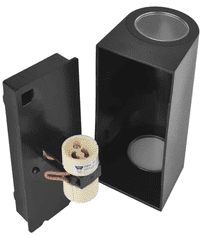Emos LED stenska svetilka, vrtna, 2 x GU10, 35W (ZGF020P)