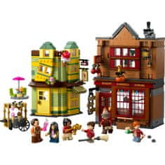 LEGO Harry Potter 76452 Kakovostne potrebščine za Quidditch in Sladoledarnica
