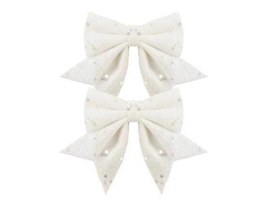 LAALU.cz Komplet 2 trakov: Beli trak 12 x 13 cm