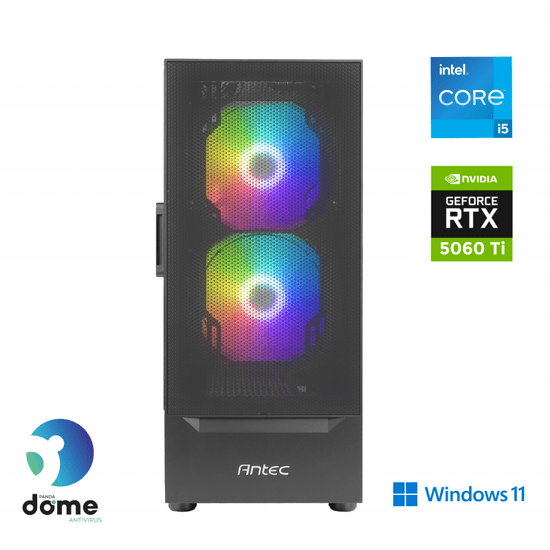 Anni Gamer Advanced namizni računalnik, i5-12400F, SSD1TB, 16GB, RTX5060 Ti, W11H (ATPII-G8-1243-W)