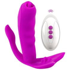 Javida Vibrator z jezičkom za v hlačke "Javida" (R553115)