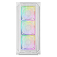 Sharkoon AK5M RGB midiATX okno belo ohišje