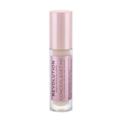 Makeup Revolution Conceal & Define izjemno prekriven korektor 4 g