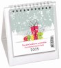 Koledar namizni piramida bel 10x11 2025