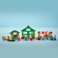LEGO DUPLO Peppa Pig 10461 Vrt in rastlinjak deda Pujsa