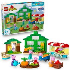 LEGO DUPLO Peppa Pig 10461 Vrt in rastlinjak deda Pujsa