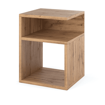 shumee Nočna omarica Wotan Oak 30 CM Nočna omarica Pohištvo za spalnice Nakastlik