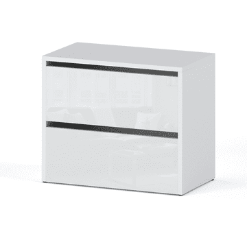 shumee OMARA ZA ČEVLJE BEL SIJAJ 60 CM