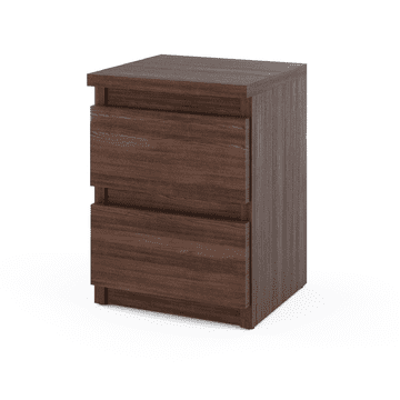 shumee Nočna omarica 30 CM Wenge hrast 2S Nočna omarica Spalniško pohištvo Nakastlik