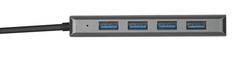 Trust Trust Halyx USB/ 4x USB 3.2 - srebrn