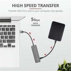 Trust Trust Halyx USB/ 4x USB 3.2 - srebrn