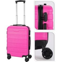 ProWorld Proworld KO-S16400030 Kabinski kovček na kolesih 32 l MAGENTA