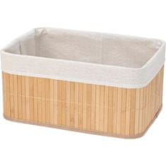 HOMESTYLING Homestyling KO-KR8100530 Komplet za shranjevanje kopalniških košar iz 3 kosov bambusa