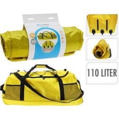 ProWorld Proworld KO-DG1000180 Potovalna torba na kolesih 110 l rumena