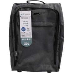 ProWorld Proworld KO-DG1000040 Ročna prtljaga na kolesih za letalo 30 l siva