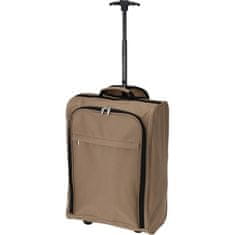 ProWorld Proworld KO-DG1000030 Ročna prtljaga na kolesih za letalo 30 l rjava