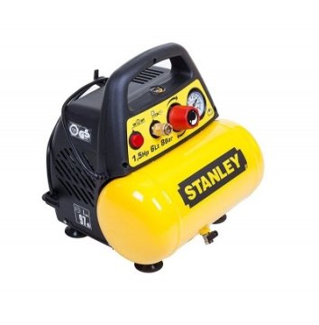 Stanley Kompresor prenosni DN 200/8/6 6 litrov rezervoar 230V, 1,1kW, 8 bar