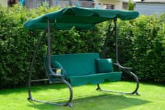 shumee Vrtna gugalnica REINFORCED RELAX COMFORT, zelena