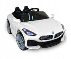 shumee Avtomobilček kabriolet na baterije BM-Zet3 JUST DRIVE WHITE