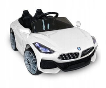 shumee Avtomobilček kabriolet na baterije BM-Zet3 JUST DRIVE WHITE