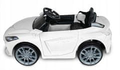 shumee Avtomobilček kabriolet na baterije BM-Zet3 JUST DRIVE WHITE