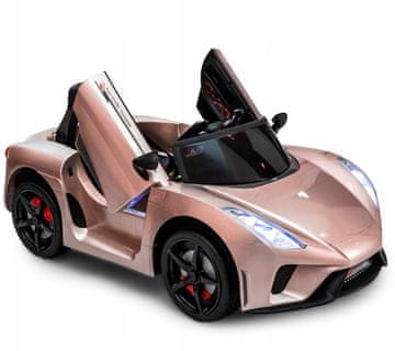 shumee Električni avtomobil na baterijski pogon. LAMBO GOLD