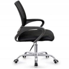 shumee Z55 ČRNI PISARNIŠKI STOL ZA OTROKE