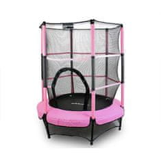 shumee JUST FUN notranji trampolin 140 cm roza