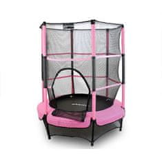 shumee JUST FUN notranji trampolin 140 cm roza