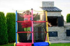 shumee Notranji trampolin 140 cm JUST FUN večbarven