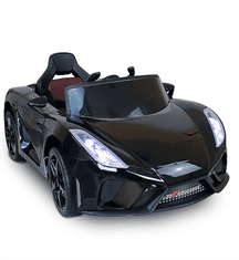 shumee Avtomobilček kabriolet na baterije LAMBO V12 ČRNE BARVE JUST DRIVE otroški avtoček z baterijo + daljinskim upravljalnikom