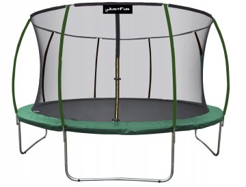 shumee 10-metrski trampolin Just Fun Premium iz steklenih vlaken ZELEN