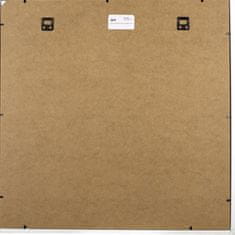 shumee 3D okvir BOX 50x50 cm za fotografije temno bela