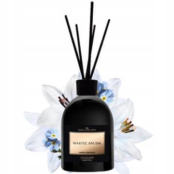 shumee Difuzor za dom z belim mošusom, osvežilne palčke, do 90 dni, 250 ml