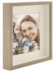 shumee Okvir BOX sonoma hrast tartufi 3D 30x30 cm za fotografije