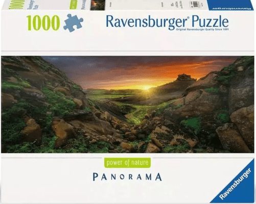   Ravensburger sestavljanka, Sonce nad Islandijo, 1000/1
