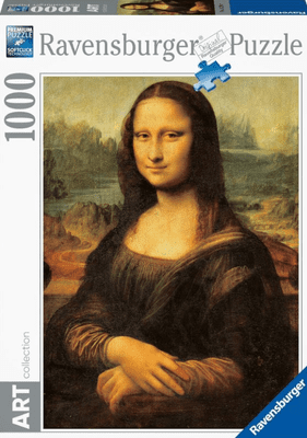   Ravensburger sestavljanka, Leonardo da Vinci: Mona Lisa, 1000/1