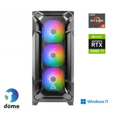 Anni Gamer Advanced namizni računalnik, R5 7500F, SSD2TB, 16GB, RTX5060 Ti, W11H (ATPII-G8-1257-W)