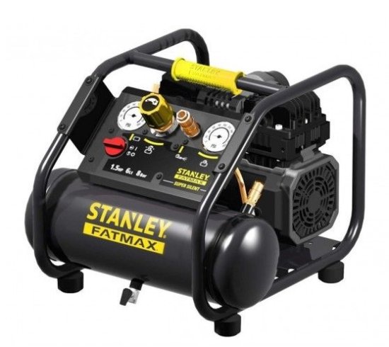 Stanley Kompresor tihi FMXCMS156HEDST Fatmax B2BR304STF579 6 litrov, 8 bar, pretok 160 l/min, 230V, 1100W, 11,5kg