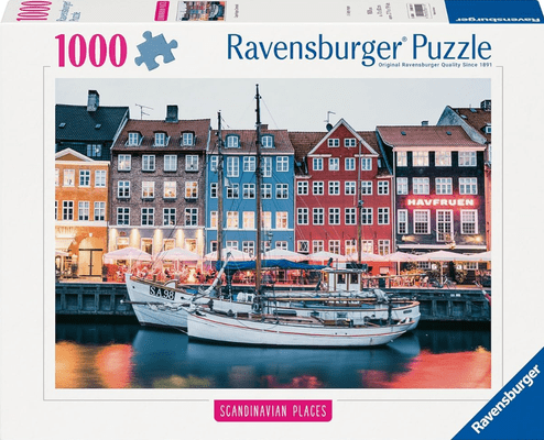   Ravensburger sestavljanka, Kopenhagen, Danska, 1000/1