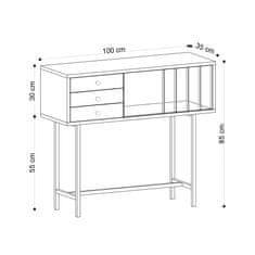 Woody Fashion Bočna omara