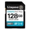 Kingston Canvas Go! Plus SD 128GB Class10 UHS-I U3, V30, 4K UHD (SDG4/128GB) spominska kartica