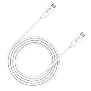 Canyon UC-42 kabel, USB-C, 2 m, bel (CNS-USBC42W)