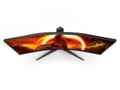 AOC CU34G2XP/BK 34" VA UWQHD 180Hz ukrivljen gaming monitor