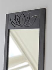 Woody Fashion Cheval ogledalo, Lotus - antracit