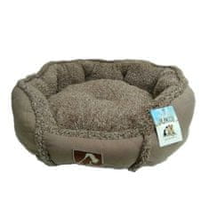 Juko Trpežna posteljnina My Home Crown brown S