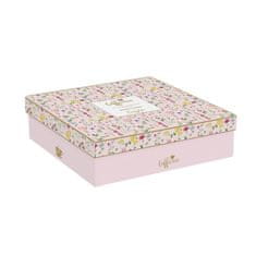 Easy Life Set skodelica za črno kavo s podstavkom 100ml Meadow Flower / 6 kos / porcelan